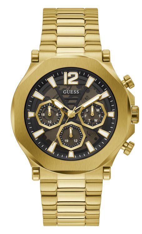 GUESS – GW0539G2-Gold Tone HODINKY