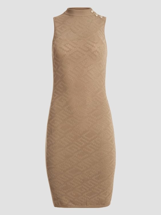 Hnědá barva, Paula šaty