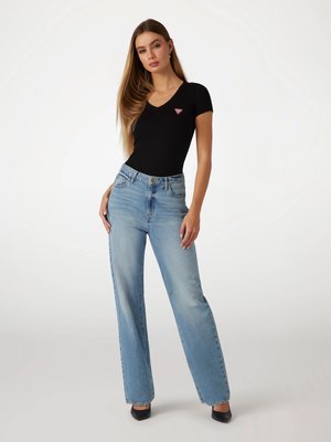 Mini Triangle triko – GUESS, Černá barva Ženy