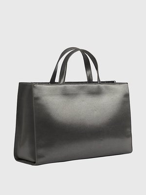 Bar Hardware kabelka – Calvin Klein Jeans, Šedá, Stříbrná barva Ženy