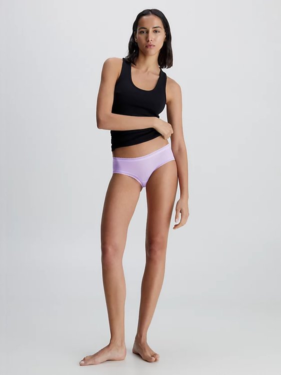 Lace Edge bikiny Fialová barva Ženy