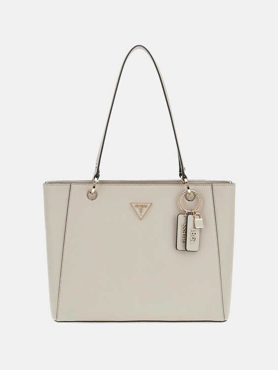 GUESS – Noelle velká kabelka, Krémová barva