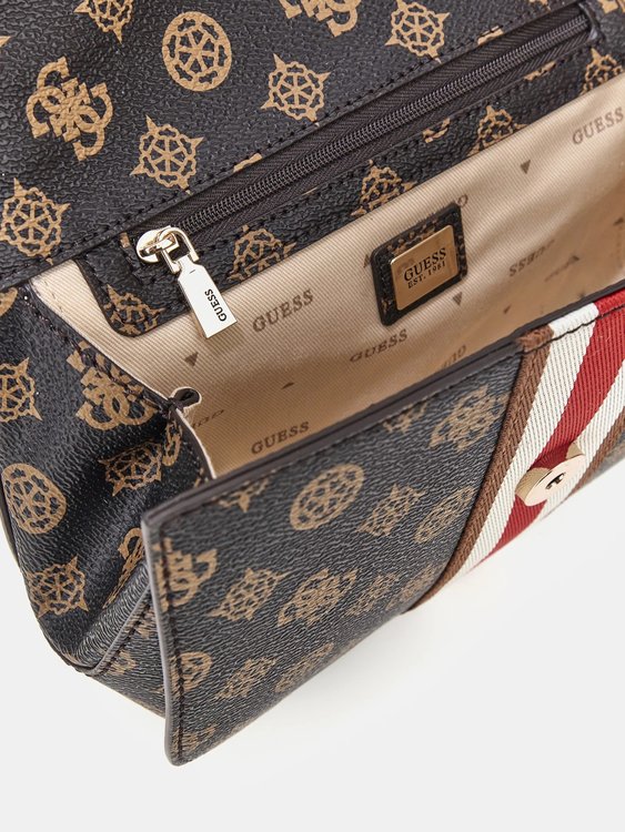 Nelka crossbody Hnědá barva Ženy