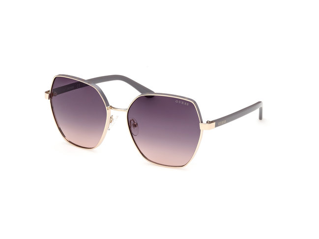 GUESS – Sluneční brýle, Šedá, Zlatá barva