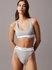 Calvin Klein Underwear – Modern Cotton tanga, Šedá barva