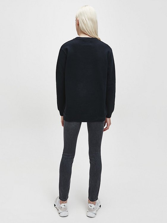 Módní Mikina - Core Monogram Logo Sweats, Černá barva, 2019, 2021, 2020, 2020, 2019, 2018