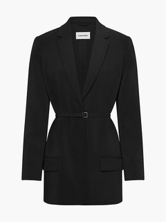 Crepe sako Černá barva Ženy