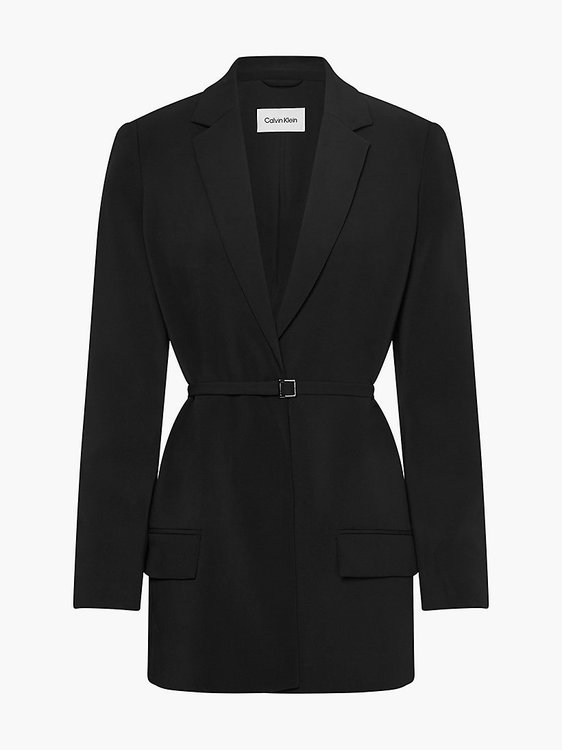 Crepe sako Černá barva Ženy