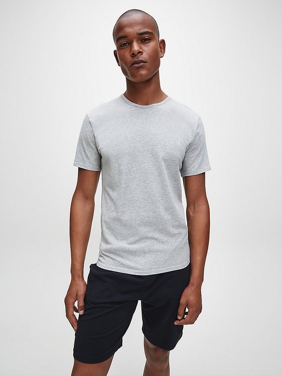 CK One triko 2ks Černá, Šedá barva Muži