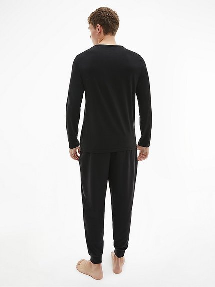 Módní CKU Triko na spaní, Černá barva, BASIC