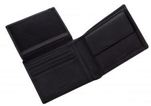 Luxusní Boston peněženka, Černá barva, T/U