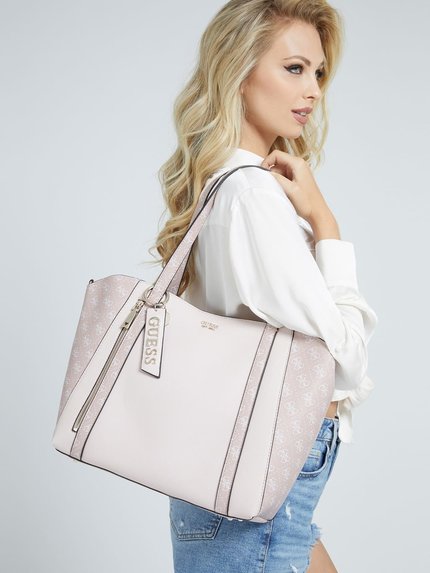 Luxusní Naya kabelka, Růžová barva, T/U/1