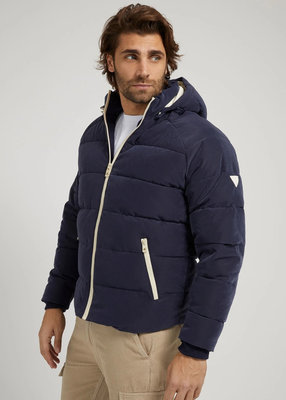 Guess – Padded bunda, Modrá, Navy barva 1