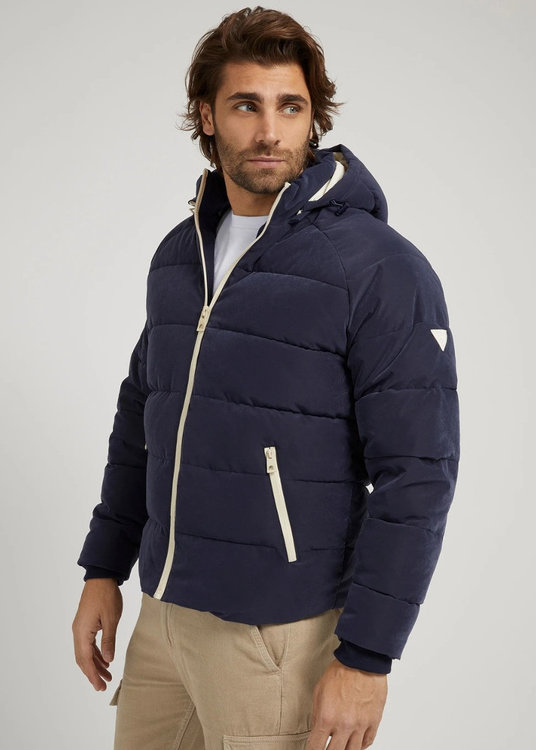 Guess – Padded bunda, Modrá, Navy barva 1