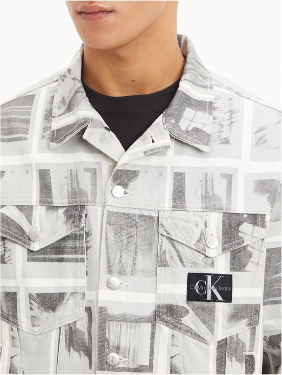 Módní J30J321270-1AA bunda denim, 2022