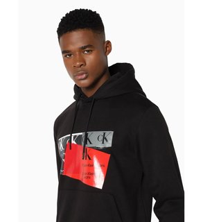 Luxusní Disrupted mikina, Černá barva, M, L