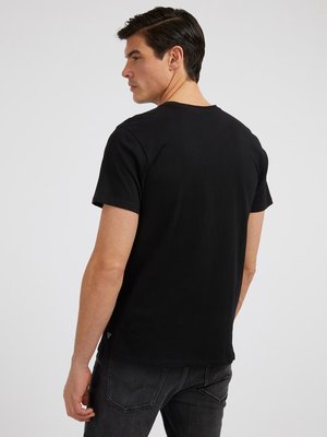 Westcoast triko – GUESS, Černá barva Muži