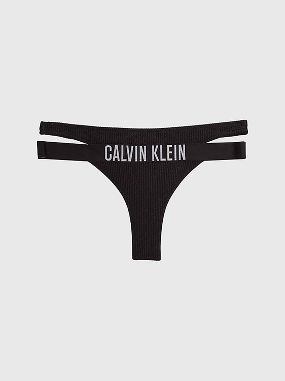Calvin Klein Swimwear – Intense Power plavky - Spodní díl, Černá barva