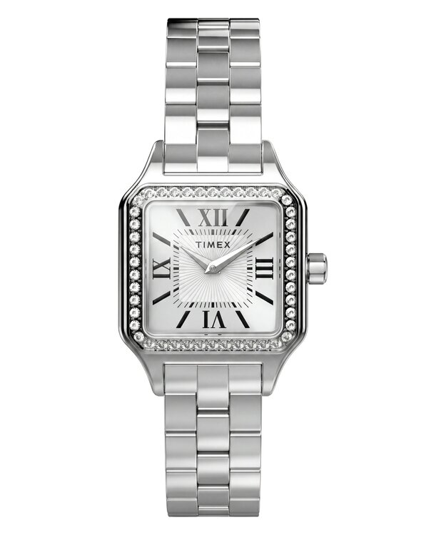 TIMEX – TW2Y90300UK-SILVER HODINKY