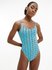 KW0KW01407-0HB plavky jednodílné SCOOP BACK O – Calvin Klein Swimwear Ženy