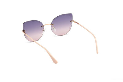 Luxusní Sluneční brýle, Růžové zlato barva, UNI