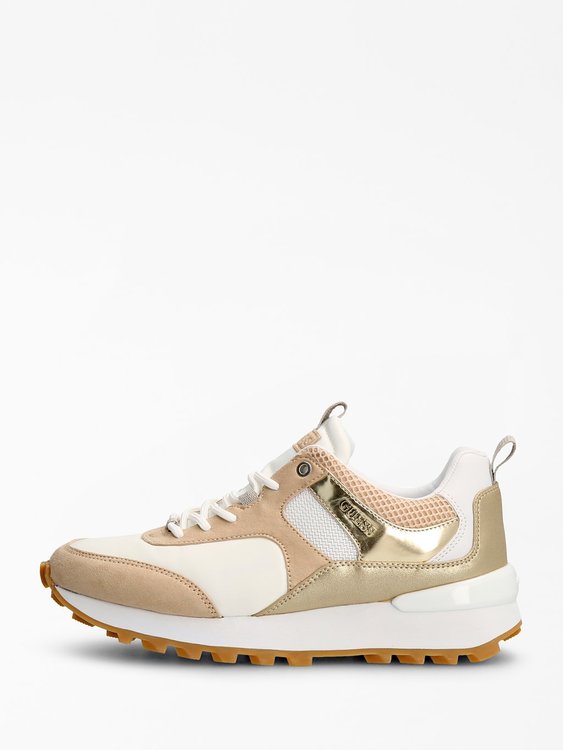 Módní Selvie tenisky, Bílá, Krémová barva, 2022