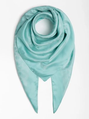 Guess – Kefiah šála, Modrá, Tyrkysová barva