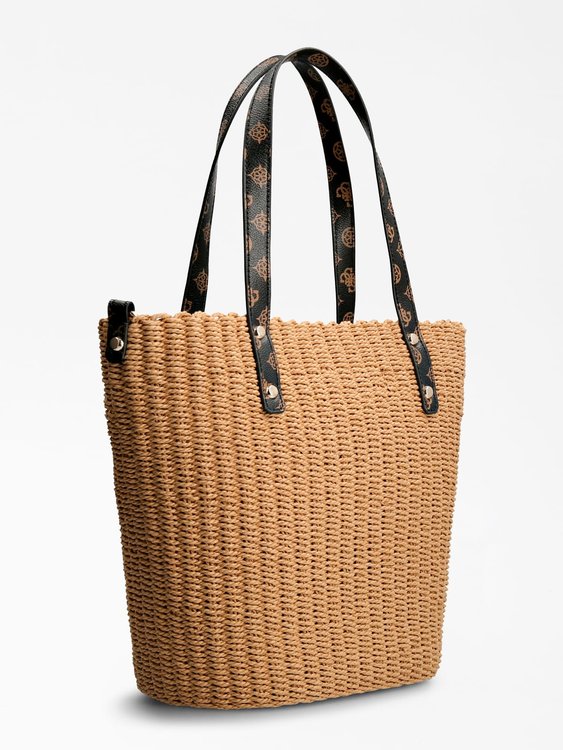 Guess, Krémová barva Lilica bucket kabelka 2