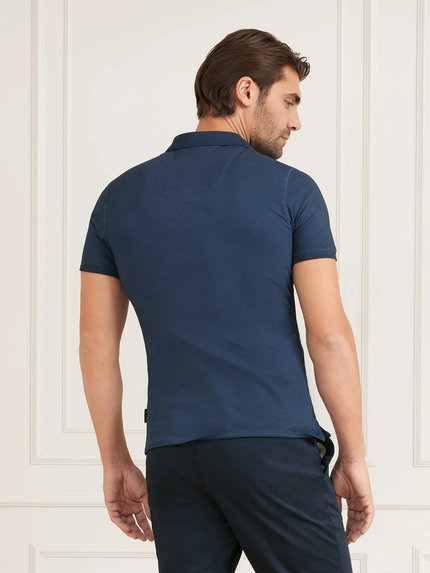 Módní Polo tričko, Modrá, Navy barva, 2022