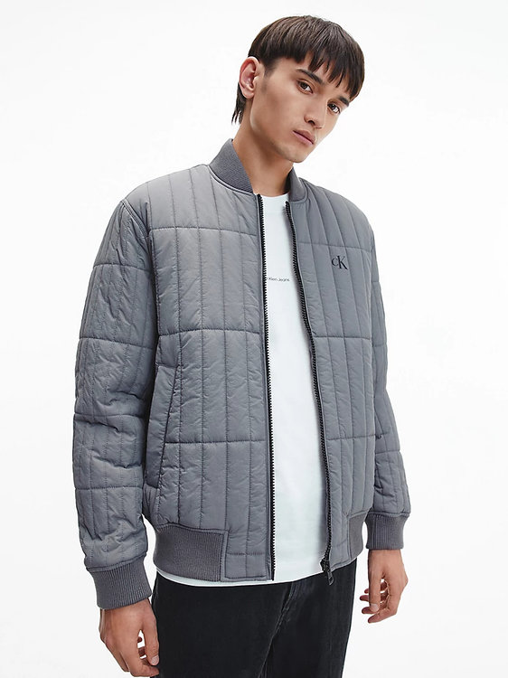 Calvin Klein Jeans, Šedá barva Liner bomber