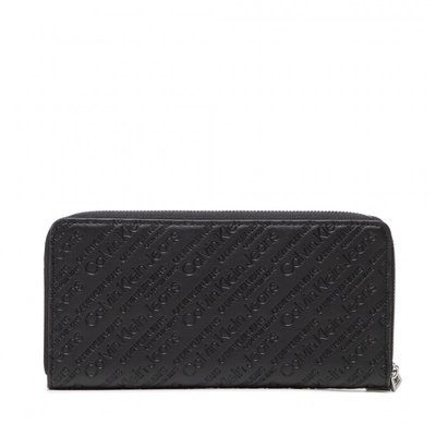 Luxusní Sculpted peněženka, Černá barva, OS