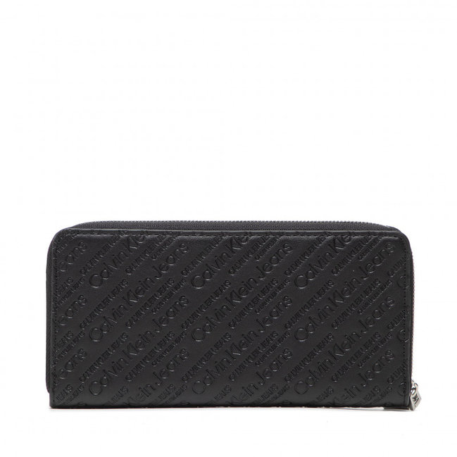 Luxusní Sculpted peněženka, Černá barva, OS