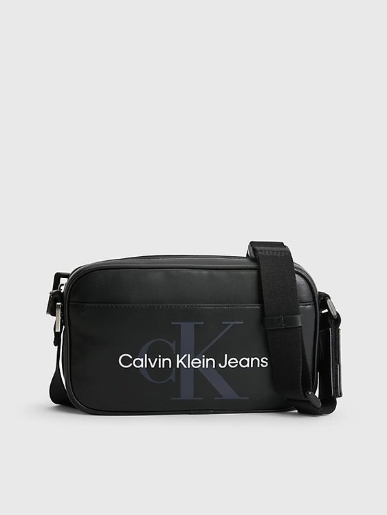 Calvin Klein Jeans – Camera crossbody, Černá barva