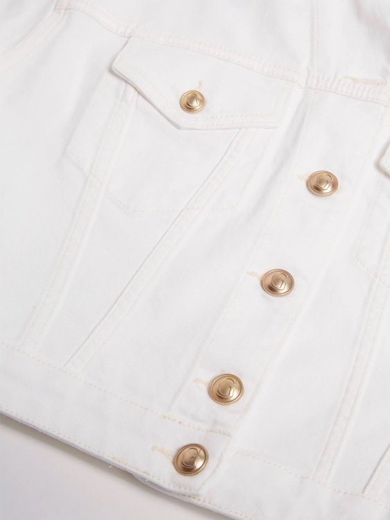 Módní W3GN12D4ZQ1-HUSH BUNDA DENIM, 2023