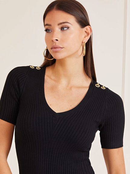 Módní Alice šaty, Černá barva, 2023