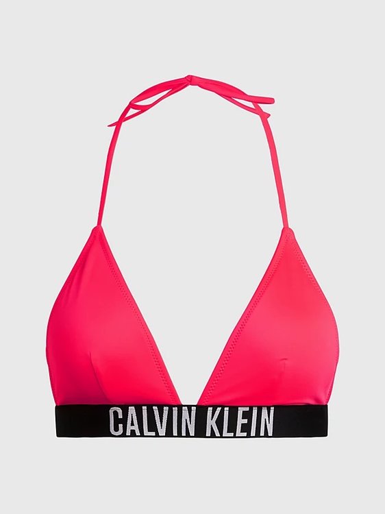 Calvin Klein Swimwear – Intense plavky, Červená barva