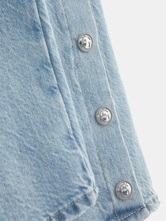 Modrá barva, Wide Leg jeans