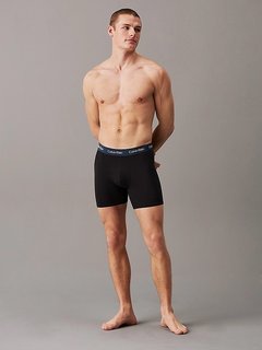 Cotton Stretch boxery 5ks Černá barva Muži