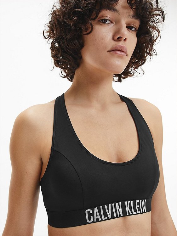 Luxusní KW0KW01839-BEH plavky BRALETTE RACERBACK-RP, XS, S, M, L