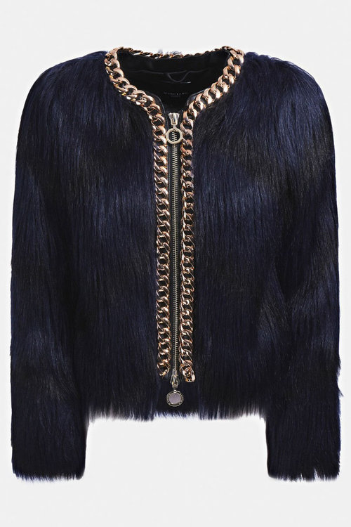 Gabriel kožich – Marciano, Černá, Modrá barva Ženy