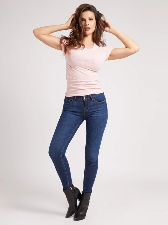 Front logo tričko Růžová barva Ženy