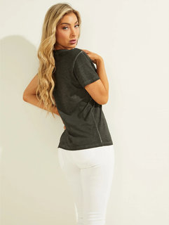 Just living tričko Černá barva Ženy