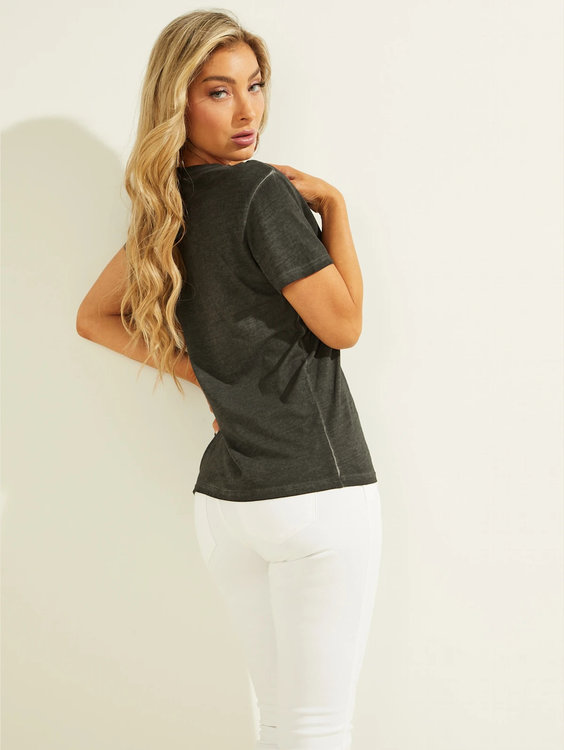 Just living tričko Černá barva Ženy