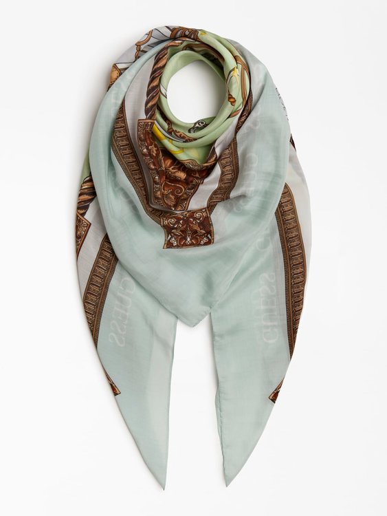 Tyrkysová barva, Kefiah šála