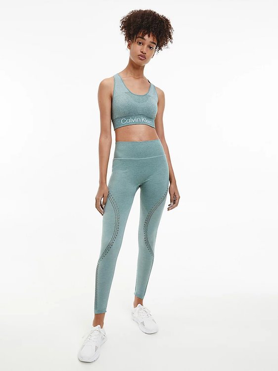 Módní Medium Support podprsenka, Zelená barva, 2022