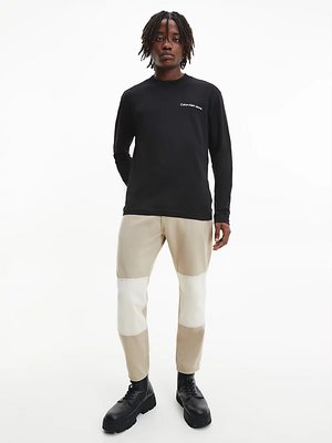 Institutional Back Logo triko – Calvin Klein Jeans, Černá barva Muži