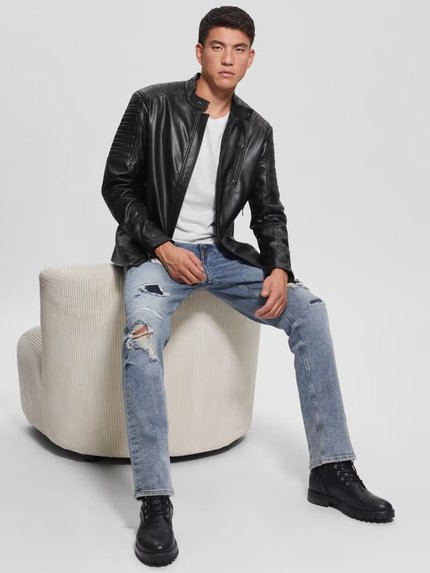 Módní Urban bunda, Černá barva, 2023