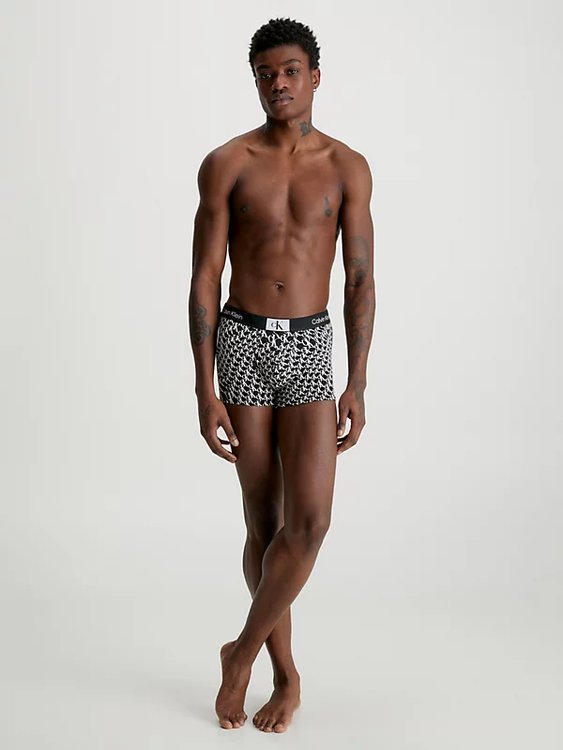 1996 Cotton boxery Černá barva Muži