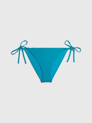 Calvin Klein Swimwear – CK Monogram plavky - Spodní díl, Modrá barva