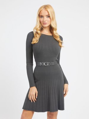 Paige šaty – GUESS, Šedá barva Ženy